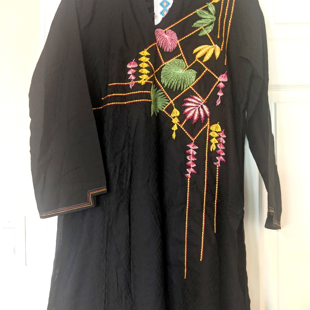 Beautiful embroided stylish edenrobe shirt (kurta) size medium